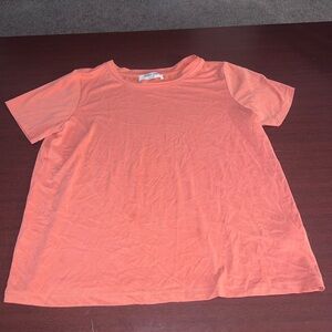 Double Zero Vibrant Orange Short Sleeve Tee